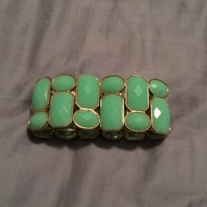 Sea foam elastic bangle